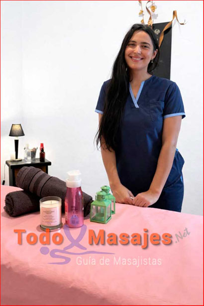 Masajista Terapéutica en Congreso